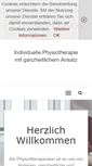 Mobile Screenshot of physiopraxis-kulka.de